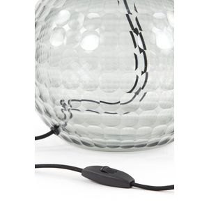 Light & Living Tafellamp Taiki - Glas - 32cm - excl. kap