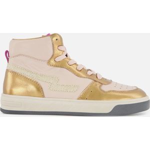 Muyters Metallic Sneakers roze Leer - Maat 34