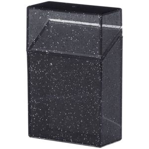 Gadgetpoint | Sigarettenhouder | Opbergbox | Sigarettendoosje | Sigaretten opberg doos | Plastic Kunststof | Zwart