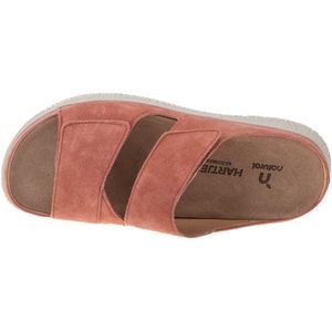 Hartjes - 122.1220 Groove - Slipper - Coral - Suède