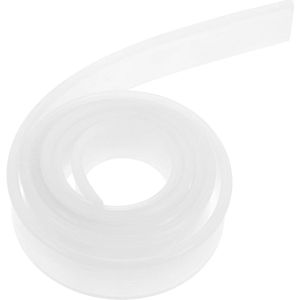 Venster Reiniging Zuigmond Rubber Refill Siliconen Strip voor Glazen Douche Deuren - Wit (105cm)
