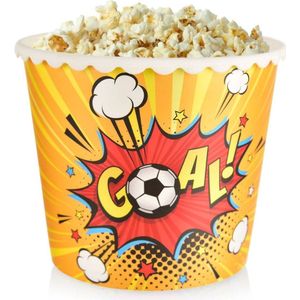 Popcorn en Chips Bak 2,3 l - Bak - Box - Popcornemmer - Popcornzakjes - Schaal