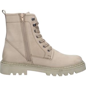 SUB55 Dames veterschoenen Veterschoenen Hoog - taupe - Maat 42