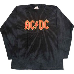 AC/DC - Logo Longsleeve shirt - XL - Zwart