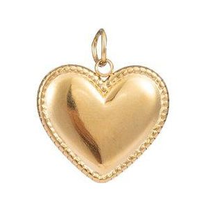 Go Dutch Label Hanger big heart Goud