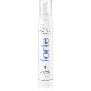 Callusan Forte Cremeschuim 125ml - Intensieve zorg voor vergevorderde eeltplekken en kloven - 15% ureum - sheaboter - vrij van geur- en kleurstoffen - geschikt voor diabetici