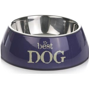 Beeztees Best Dog - Hondenvoerbak - Blauw - 18x6,5 cm