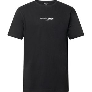 Gentlemen - heren T-shirt Gentlemen Wear - extra lang - zwart - maat 2XL