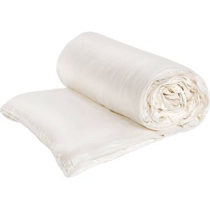 100% Zijden zomerdekbed Serene extra dun (100g/m2) - zijden tijk - 240x220cm