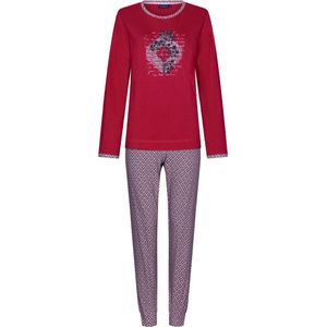 Pastunette dames pyjama 20242-158-2 - Rood - 44