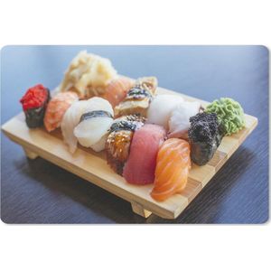 Bureau mat - Verzameling sushi - 60x40