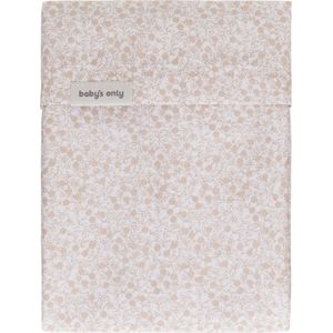 Baby's Only Ledikant laken Flower - Tuscany/Wit - Met Bloemen motief - 120x150 cm - 100% katoen