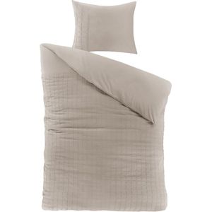 Papillon Hudson Dekbedovertrek - Eenpersoons - 140x200/220 cm - Zand