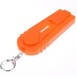 Launcher bier fles opener schieten vliegende sleutelhanger ring (oranje)