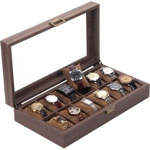 horlogebox - horlogekussen, horlogekast \ horloge doos 21.6D x 39W x 8.5H centimetres