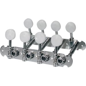 Mandoline stemmechanieken Boston 044-N 69mm nikkel wit