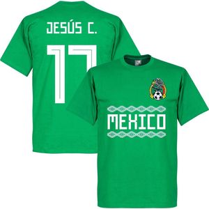 Mexico Jesus C. 17 Team T-Shirt - Groen - M
