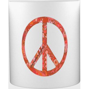 Akyol - Peace Mok met opdruk - peace - vredestichters - Vrede - 350 ML inhoud