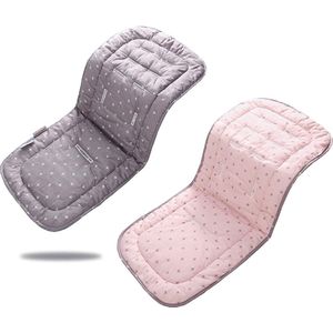 Kinderwagenkussen / Basics Baby stoelkussen, zitkussen / Voor kinderwagen, buggy kinderzitje en babyzitje, ademend zitkussen, cover kinderwagen