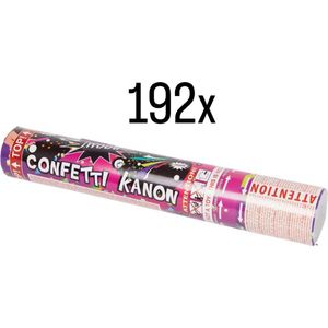 Confetti Kanon - Party Poppers - 192 stuks