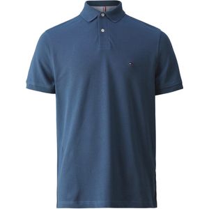 Tommy Hilfiger - Heren Polo SS 1985 Regular Polo - Blauw - Maat L