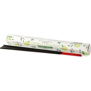 Plantaardige Wierook stokjes - Citronella & Citroengras - 15 Stokjes