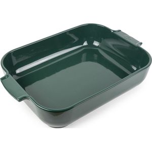 Peugeot Appolia Ovenschaal Rechthoek 40 cm - Bosgroen - Keramiek