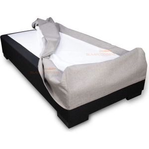 Slaaploods.nl Boxspring Hoes - 90 x 220 cm - Hoogte 30 cm - Zand I22