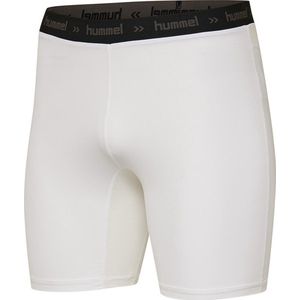 Hummel First Tight Short - thermobroek - wit - Unisex