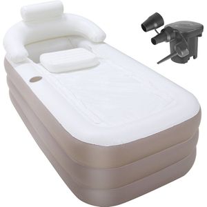 Mesa Living | Opblaasbaar ligbad | Opvouwbaar bad voor volwassenen | Opblaasbaar bad | Ligbad | Zitbad volwassenen | Opblaasbad | Bad | Badkuip