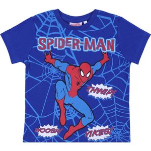 Blauwe SPIDER-MAN MARVEL T-shirt