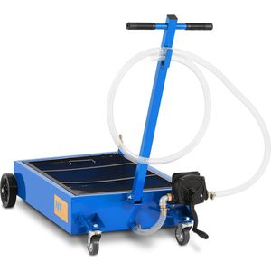 MSW - Mobiel Olie verzameltank - 55 L - Handpomp