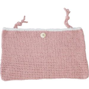 fair and cute - opbergzak / boxzak liggend - light pink - mamas 4 mamas