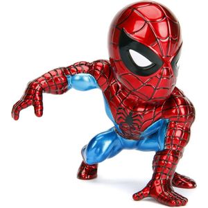 Jada Speelfiguur Marvel Classic Spider-man 10 Cm Die-cast Rood