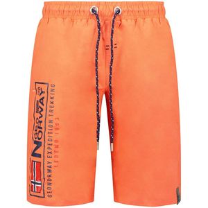 Geographical Norway Zwembroek Qoffroy Fluo Coral - XL