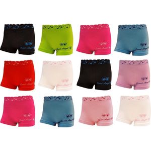 Sweet Angel Meisjes Boxershorts Multipack 12 stuks Maat 104/110