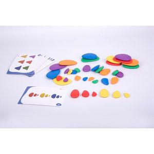 EDX - Regenboog Stenen - Rainbow Pebbles (36 stuks)