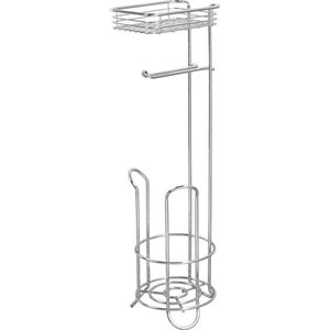 iDesign - Classico Toilet Paper Stand Plus with Shelf