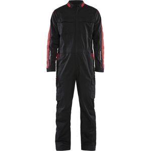Blaklader Industrie overall stretch 6144-1832 - Zwart/Rood - C58