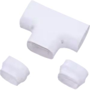 Evolar Airco T-stuk - Wit - 75 x 63 MM