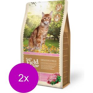 Sam's Field Cat Delicious Wild - Kattenvoer - 2 x 2.5 kg