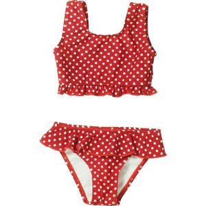 Playshoes - UV-bikini voor meisjes - Stippen - Rood - maat 134-140cm