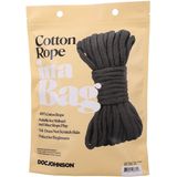 Doc Johnson - In A Bag 5001-10-BG - Cotton Rope - 32 ft - Black