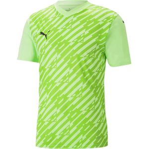 Puma Team Ultimate Shirt Korte Mouw Heren - Fizzy Lime | Maat: XL