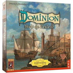 DOMINION: Hijs de Zeilen - Grote Uitbreiding met Nieuwe Kaarten - Voor 2-4 Spelers vanaf 10 Jaar - 999 Games