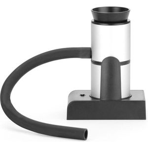 Verwijderbare rookkamer met ingebouwd filter - Compact en licht - Eten kaas drinken cocktail - 90x54x(H)122 aluminium