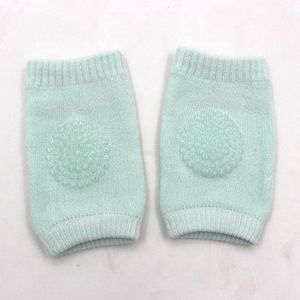 Kniebeschermers - Baby kniebeschermers - Lichtblauw/Mintgroen - 1 paar - Babykniebeschermers - Kruipen - Leren kruipen - Baby veiligheid - Kniesokken