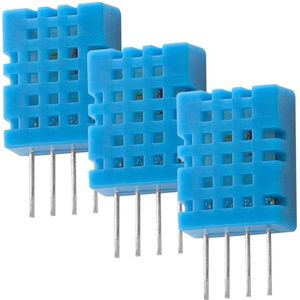 AZDelivery 3 x DHT11 Temperatuursensor en Vochtigheidssensor compatibel met Arduino Inclusief E-Book!