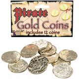 Gouden piraten munten 36 stuks
