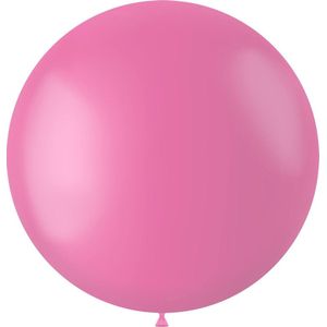 Folat - Folat - ballon XL Rosey Pink Mat 78 cm - 1 stuks